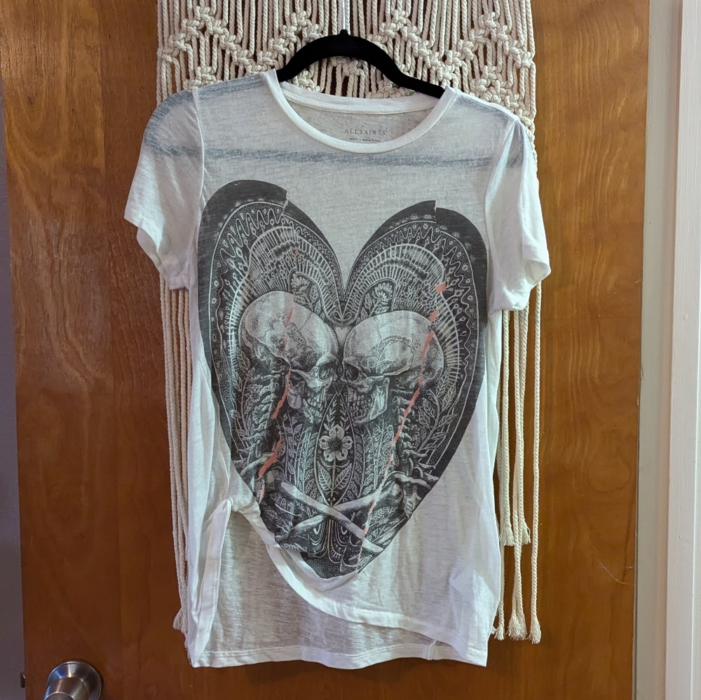 All Saints graphic Tee shirt